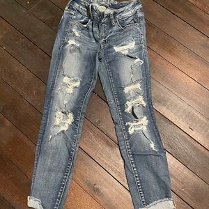 Cropped jeans